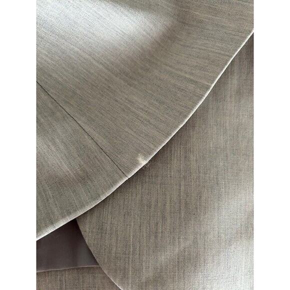 THEORY Beige Taupe Wool Blazer 2-button Suit Jacket Work Business Women's 4 - Picture 3 of 14